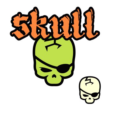 logo düzen kafatası