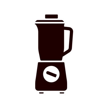 Blender, meyve sıkacağı vektör simgesi doldurulmuş düz tabela