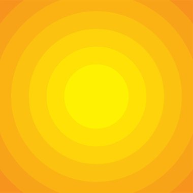 Ilık sarı renk eğimli Çember Arkaplanı