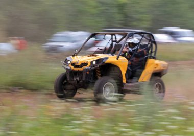 Rusya, Volgodonsk - 2 Haziran 2015 Yarış ATV Rallisi