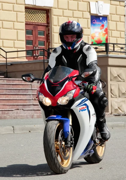 ロシア ボルゴドンスク 2015年6月2日オートバイレーシングラリー クロスカントリー — ストック写真