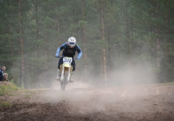 Oroszország Volgodonsk Június 2015 Motorkerékpár Racing Rally Cross Country — Stock Fotó