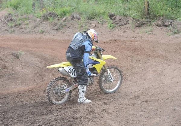 Rusko Volgodonsk Červen 2015 Motorcycle Racing Rally Cross Country — Stock fotografie