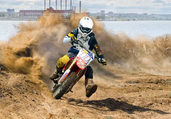 Russie Volgodonsk Juin 2015 Rallye Moto Cross Country — Photo