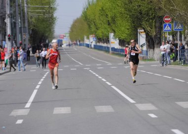 Rusya, Volgodonsk - 18 Haziran 2015: Herkes için Spor.