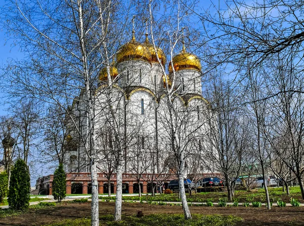 Holy Assumption Monastery Monastery Holy Dormition Appearance Monastery Area — Stock Photo, Image