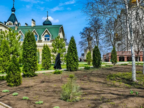 Holy Assumption Monastery Monastery Holy Dormition Appearance Monastery Area — Stock Photo, Image