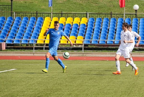Rusia Volgodonsk Mayo 2015 Juego Fútbol Partidos Entrenamiento Equipos Junior — Foto de Stock