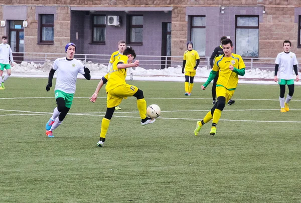 Rusia Volgodonsk Mayo 2015 Juego Fútbol Partidos Entrenamiento Equipos Junior — Foto de Stock