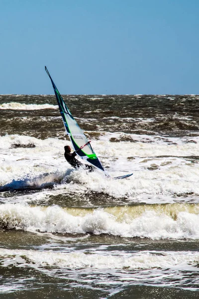 Russie Volgodonsk Mai 2015 Les Compétitions Voile Natation Voile — Photo