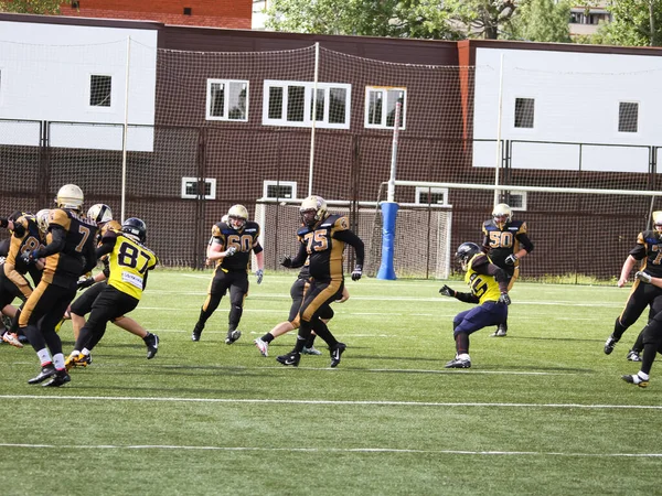 Rússia Volgodonsk Maio 2015 Jogo Rugby Jogos Treinamento Rugby — Fotografia de Stock