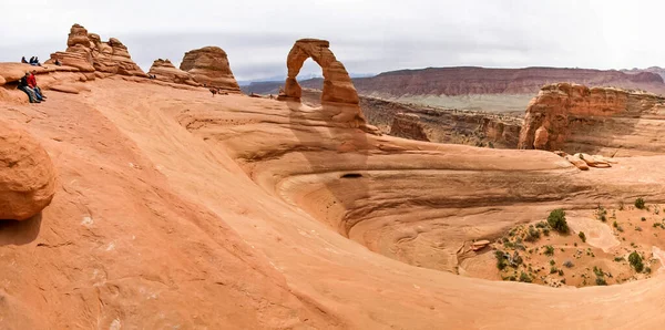 Nationaal Natuurpark Utah Het Landschap Rotsen Wegen Propinki Park Utah — Stockfoto