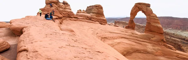 Nature National Park Utah Paisaje Las Rocas Carreteras Propinki Park —  Fotos de Stock