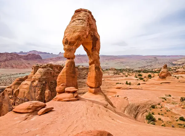 Nature National Park Utah Paisaje Las Rocas Carreteras Propinki Park — Foto de Stock