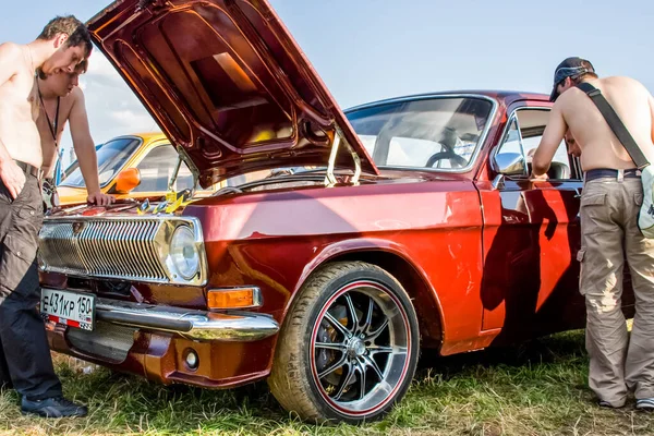 Moscow Russia June 2016 Exhibition Rare Vintage Cars Exclusive Car — Stock Photo, Image