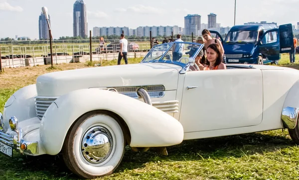 Moscow Russia June 2016 Exhibition Rare Vintage Cars Exclusive Car — Stock Photo, Image