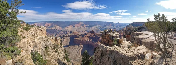 Der Grand Canyon Blick Auf Den Canyon Die Landschaft Und — Stockfoto