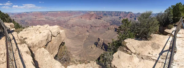 Der Grand Canyon Blick Auf Den Canyon Die Landschaft Und — Stockfoto