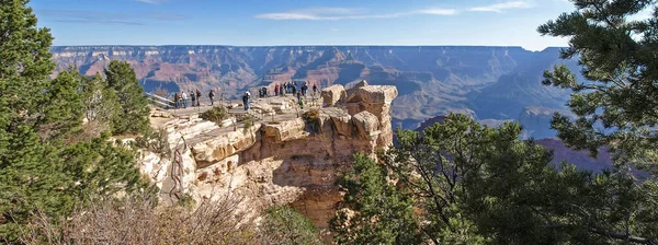 Grand Canyon Vistas Desfiladeiro Paisagem Natureza — Fotografia de Stock