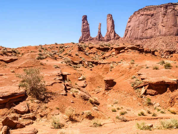 Landschap Van Oude Rotsen Monument Valley Arizona — Stockfoto