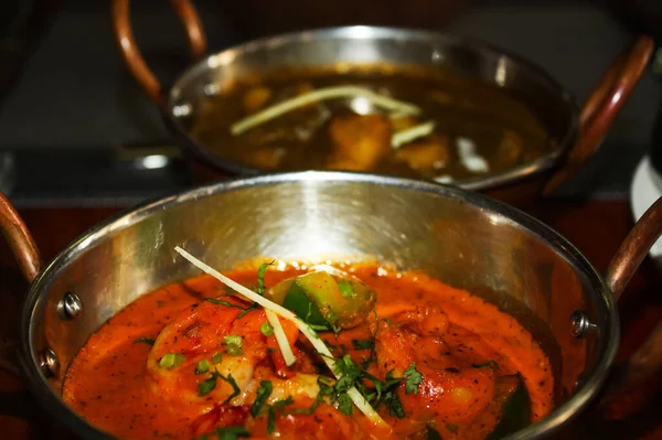 Borsch Pan Bir Tencerede Pişirme Çorba Ders Restoranda Yemek Pişirdim — Stok fotoğraf