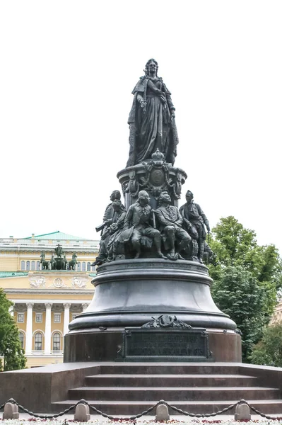 São Petersburgo Rússia Agosto 2016 Estátuas Monumentos São Petersburgo Orgulho — Fotografia de Stock