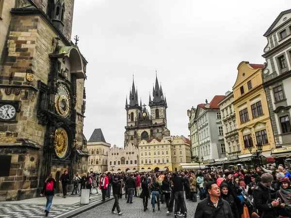 Πράγα Τσεχία Αυγούστου 2016 Περπατήστε Στους Δρόμους Και Αξιοθέατα Της — Φωτογραφία Αρχείου