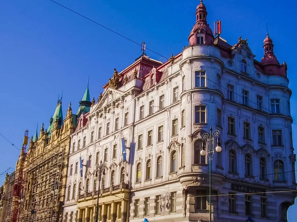 Prag Tjeckien Augusti 2016 Promenera Genom Gatorna Och Sevärdheterna Prag — Stockfoto