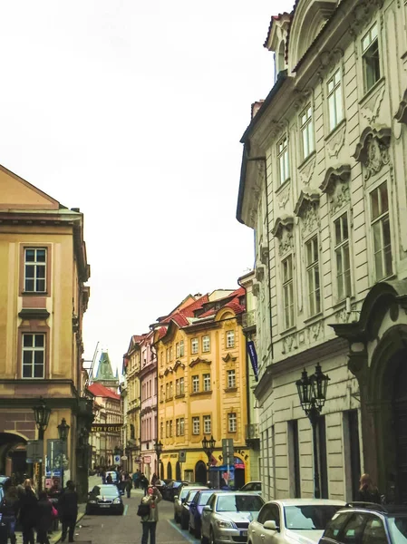 Prag Tjeckien Augusti 2016 Promenera Genom Gatorna Och Sevärdheterna Prag — Stockfoto