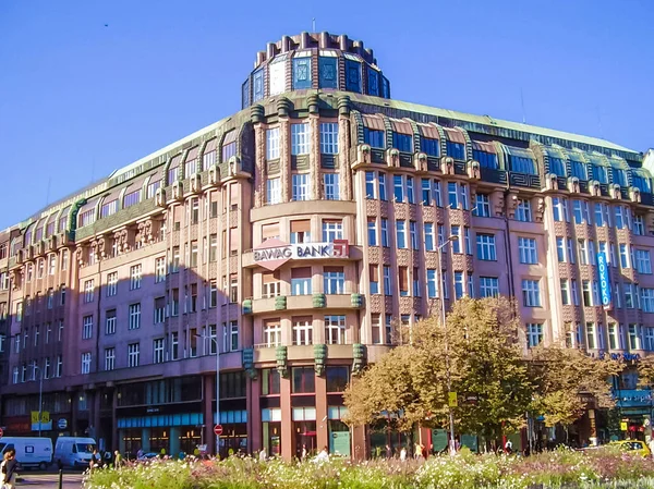 Prague République Tchèque Août 2016 Promenade Dans Les Rues Les — Photo