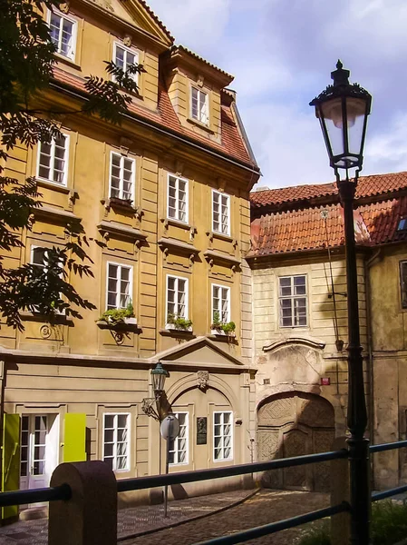 Praga República Checa Agosto 2016 Paseo Por Las Calles Lugares — Foto de Stock