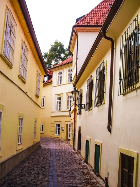 Praga República Checa Agosto 2016 Paseo Por Las Calles Lugares — Foto de Stock