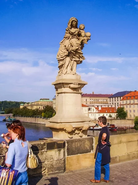 チェコ共和国プラハ 2016年8月23日 プラハの通りや観光スポットを歩きます 歴史的建造物 文化的建造物 — ストック写真