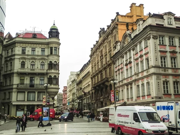 Prag Tjeckien Augusti 2016 Promenera Genom Gatorna Och Sevärdheterna Prag — Stockfoto