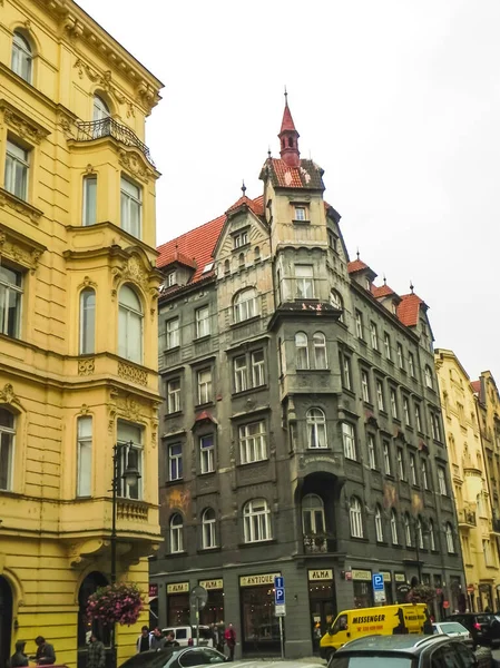 Prag Tjeckien Augusti 2016 Promenera Genom Gatorna Och Sevärdheterna Prag — Stockfoto