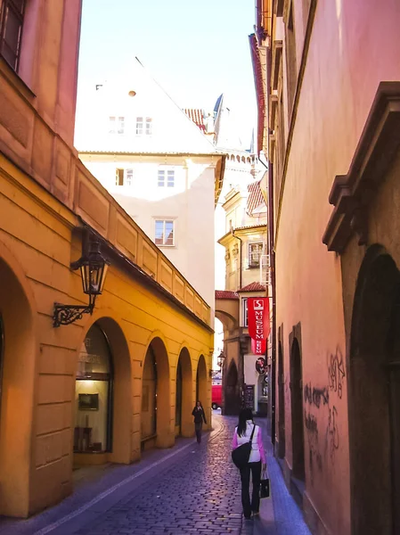 Prague Czech Republic August 2016 Walk Streets Sights Prague Historical — Stock Photo, Image