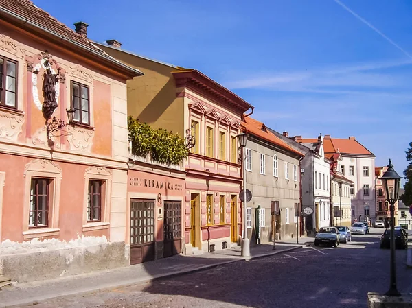捷克共和国布拉格 2016年8月23日 穿过布拉格的街道和风景 历史建筑和文化古迹 — 图库照片