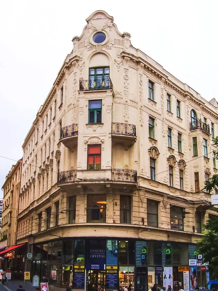 Praga República Checa Agosto 2016 Paseo Por Las Calles Lugares — Foto de Stock