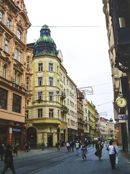 Prag Tjeckien Augusti 2016 Promenera Genom Gatorna Och Sevärdheterna Prag — Stockfoto
