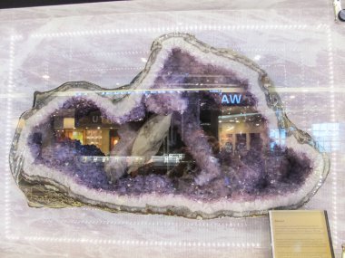 Dubai Havaalanı, BAE - 11 Haziran 2010: Dubai Yolcu Havalimanı Birleşik Arap Emirlikleri, Havaalanı İçişleri.