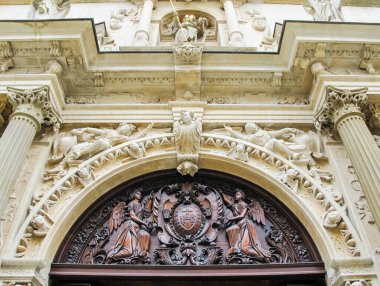 Antika kapılar ve kapılar, kapı, kemer ve kapı şeklinde kültürel miras..