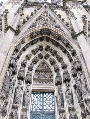 Antika kapılar ve kapılar, kapı, kemer ve kapı şeklinde kültürel miras..