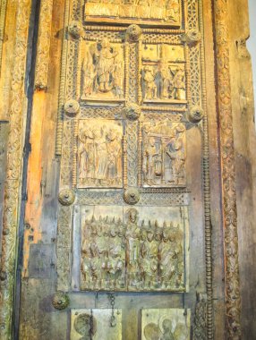 Antika kapılar ve kapılar, kapı, kemer ve kapı şeklinde kültürel miras..