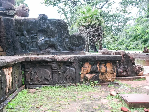 スリランカのポロンナルワ 古代寺院の遺跡 古代の高度に発達した文明の痕跡 — ストック写真