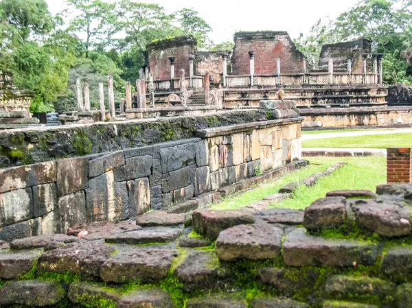 Polonnaruwa Sri Lanka Las Ruinas Antiguo Templo Rastros Una Antigua — Foto de Stock