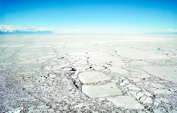 Invierno Baikal Hielo Nieve Lago Belleza Naturaleza Baikal Invierno —  Fotos de Stock