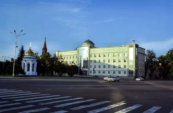 Irkutsk Rússia Julho 2010 Edifícios Históricos Monumentos Nas Ruas Cidade — Fotografia de Stock