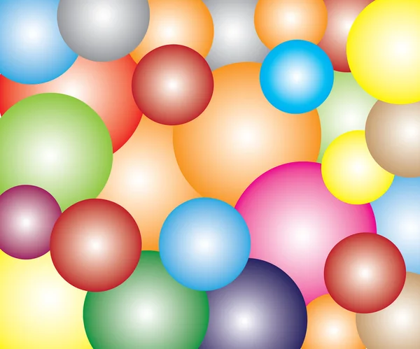 Light Colorful ball Celebration Festival — Stock Vector