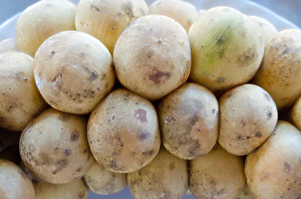 Frutta fresca Longan Thai — Foto Stock