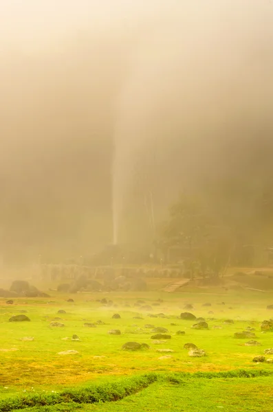 Hot Spring and Mist — Stock Photo, Image